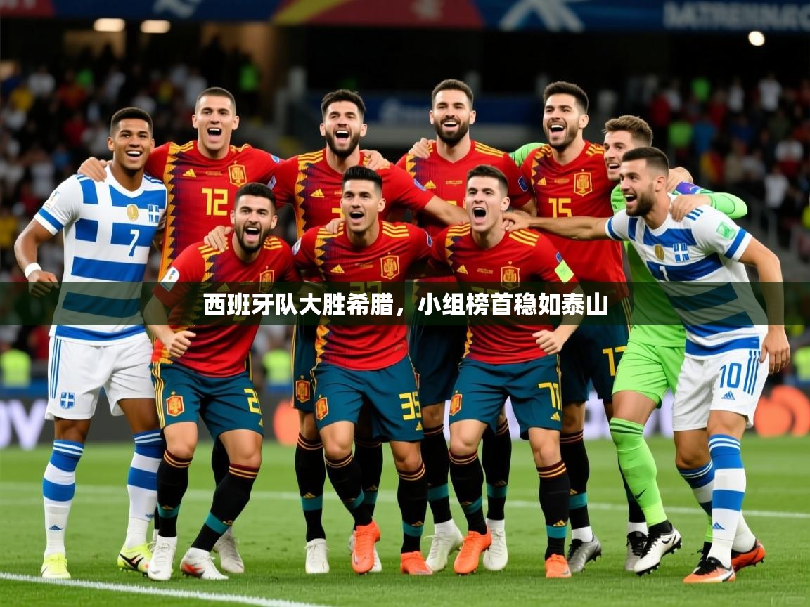 西班牙队大胜希腊,小组榜首稳如泰山 西班牙队大胜希腊,小组榜首稳如泰山