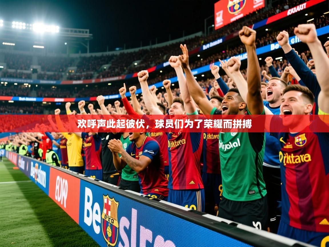 欢呼声此起彼伏，球员们为了荣耀而拼搏