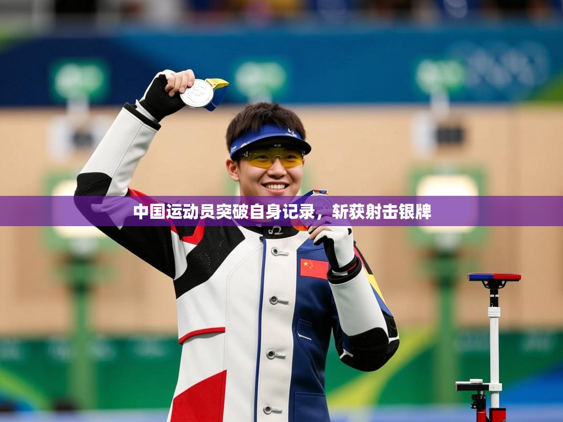 中国运动员突破自身记录，斩获射击银牌