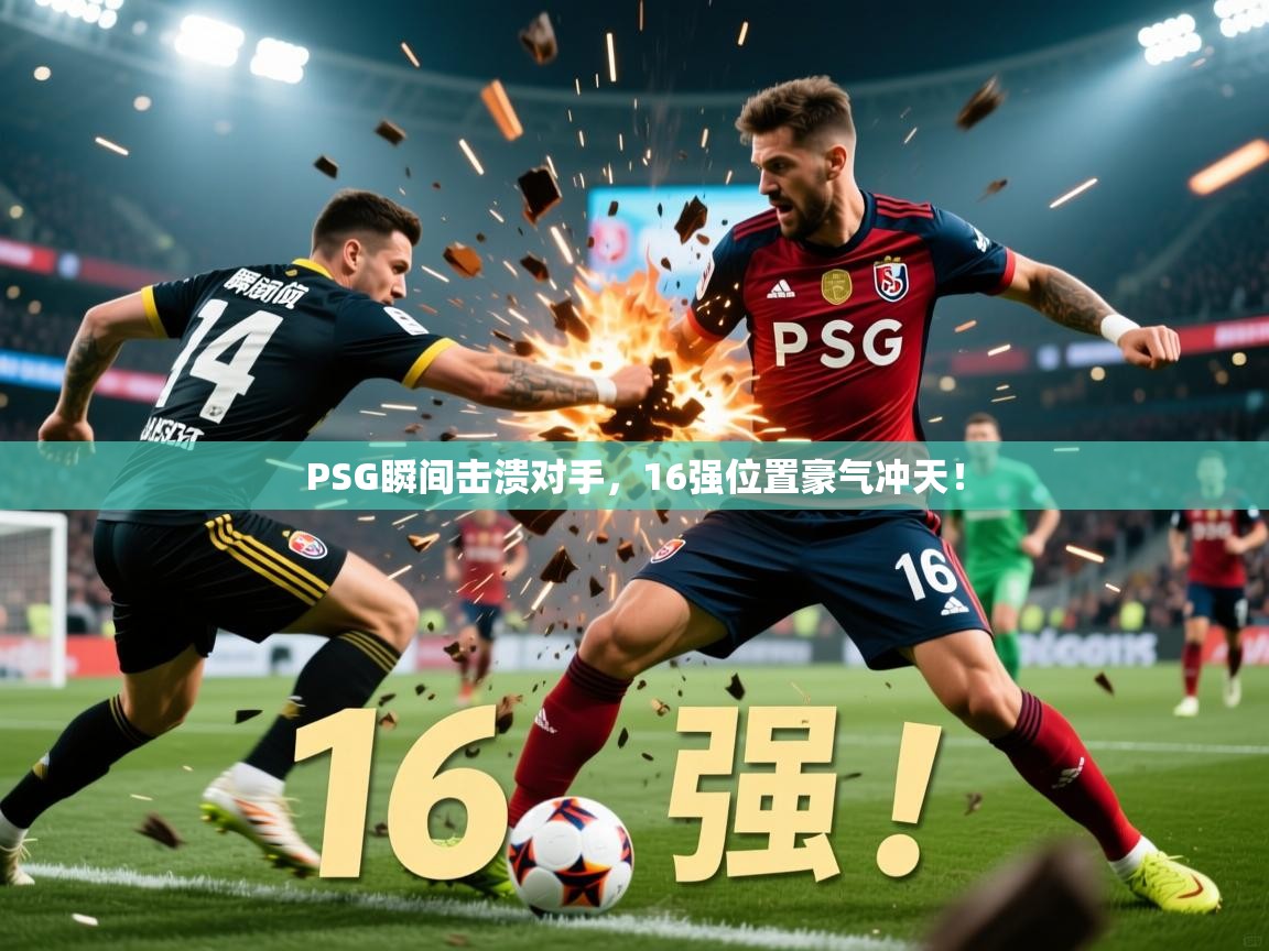 PSG瞬间击溃对手，16强位置豪气冲天！